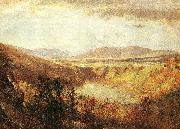 Worthington Whittredge View of Kauterskill Falls painting